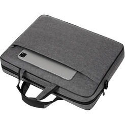 Сумка для ноутбука CaseM LB-1001 17.3" серый