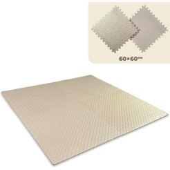 Пазл-коврик Calviano EVA 60*60*1.2 (4шт, бежевый)