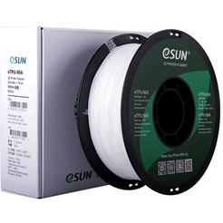 Пластиковая нить ESUN eTPU-95A 1.75 мм 1000 г (белый)