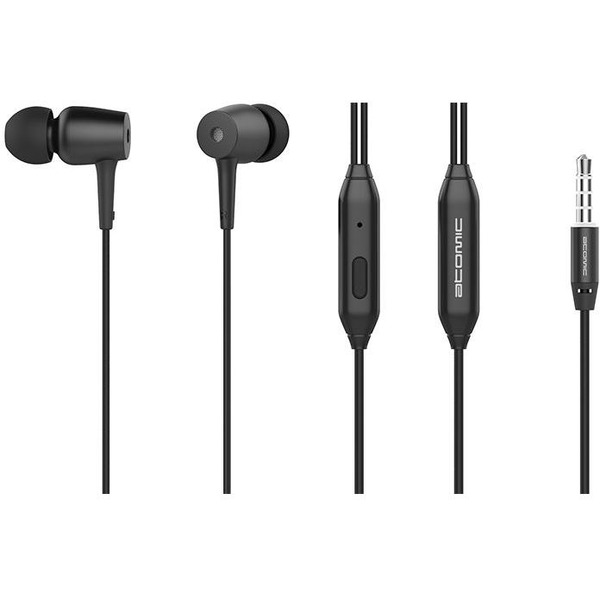 Наушники с микрофоном ATOMIC CHILL (чёрный)