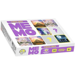Настольная игра Десятое королевство Мемо. Чудеса света (03591)