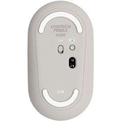 Мышь беспроводная LOGITECH M350 Pebble серый 910-006653