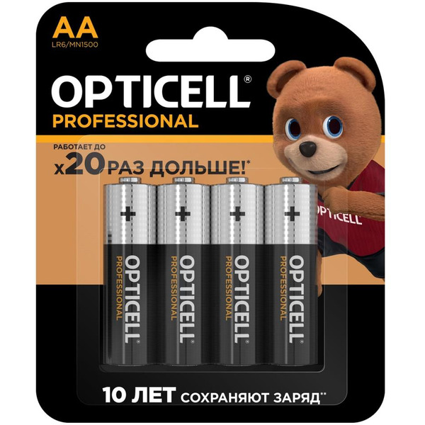 Батарейка Opticell Professional AA (4 шт)
