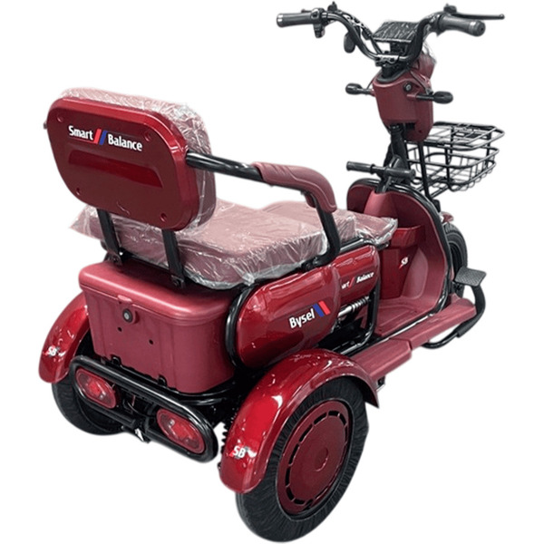 Электротрицикл SmartBalance Bysel (красный)