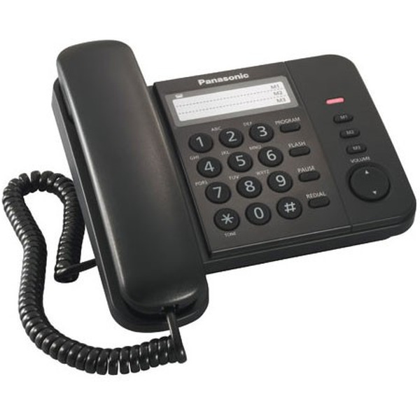Проводной телефон Panasonic KX-TS2352RUB