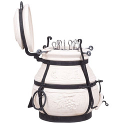 Тандыр Амфора Кочевник ТАКОЧО (с откидной крышкой)