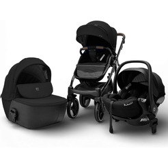 Коляска Bubago Savella 3в1 (черный)