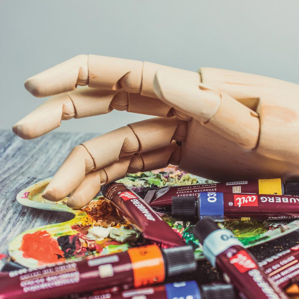 Модель художественная BRAUBERG ART 191297 (высота 30 см., тип-мужская правая рука, материал дерево )