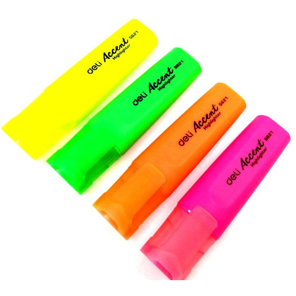 Набор текстовыделителей DELI S622 4 цвета