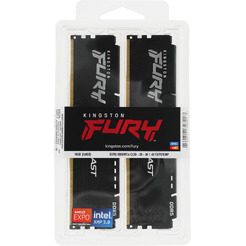 Оперативная память Kingston FURY Beast 2x8ГБ DDR5 6000 МГц KF560C30BBEK2-16