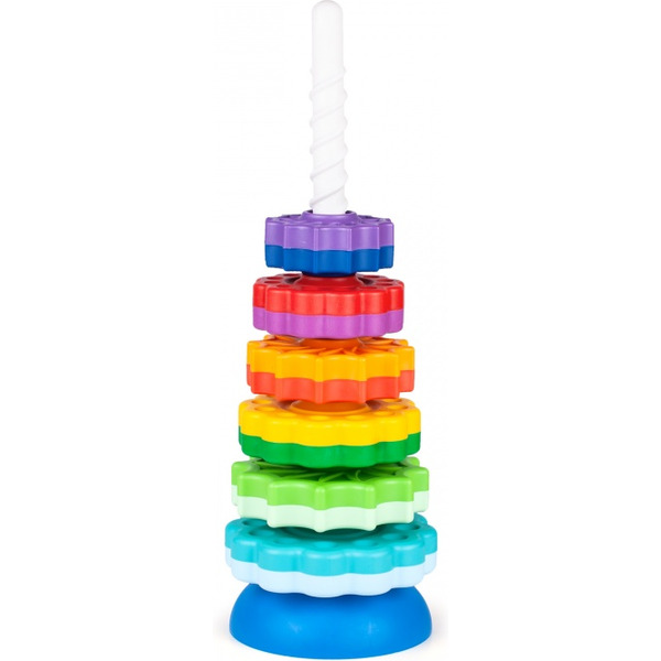 Пирамидка Fancy Baby Веселые шестеренки SPIN01