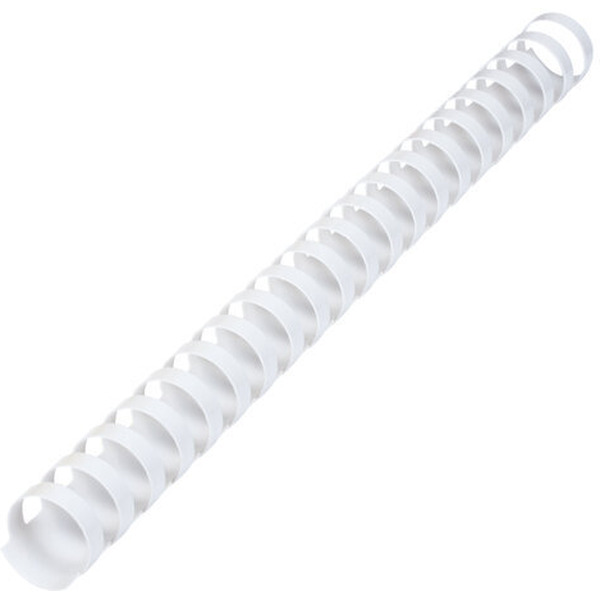 Пластиковые пружины для переплета BRAUBERG A4 22 мм 50 шт 530927 (белый)