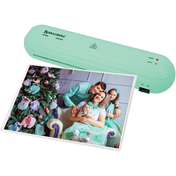 Ламинатор Brauberg ULTRA PM235M 532185 (мятный)