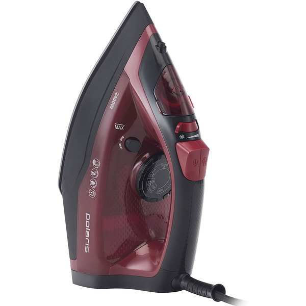 Утюг Polaris PIR 2478K (черный/алый)