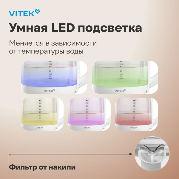 Электрический чайник Vitek VT-WK1045