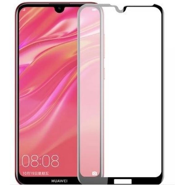 Защитное стекло Case 111D для Huawei Y7s (черный)