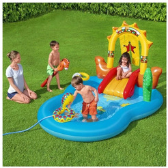 Надувной бассейн Bestway Дикий Запад 53118 (264х188х140 см)