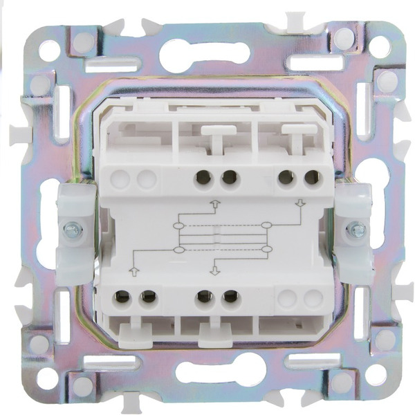 Выключатель IEK Skandy SK-V13-0-10-K01 (арктический белый)