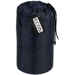 Спальный мешок Ecos СМ002 (темно-синий)