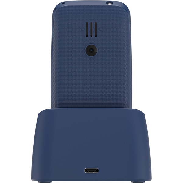 Мобильный телефон Maxvi B110ds +ЗУ WC-112 (синий)