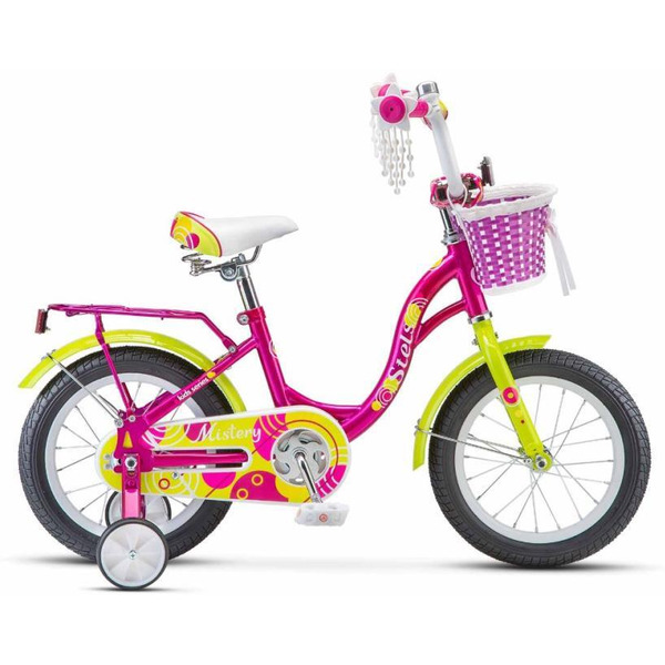 Велосипед STELS Mistery C 14 (9.6" Глубокий розовый) JU135610