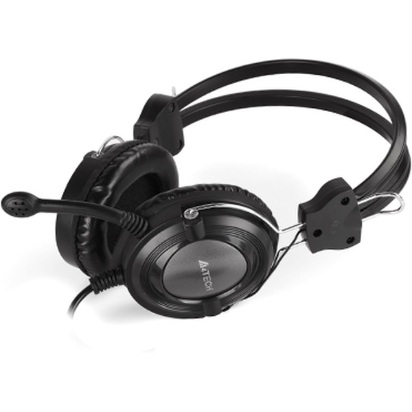 A4TECH Гарнитура HS-19-1 Gray