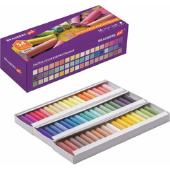 Пастель сухая художественная BRAUBERG ART DEBUT 181462 (54 цв)