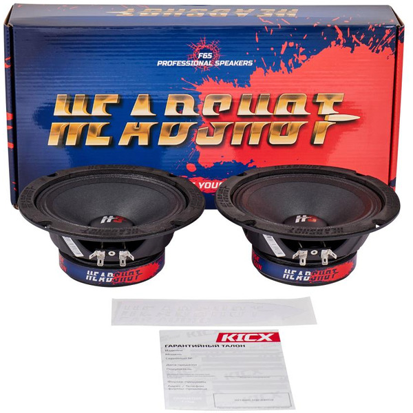 Мидбас KICX Headshot F65