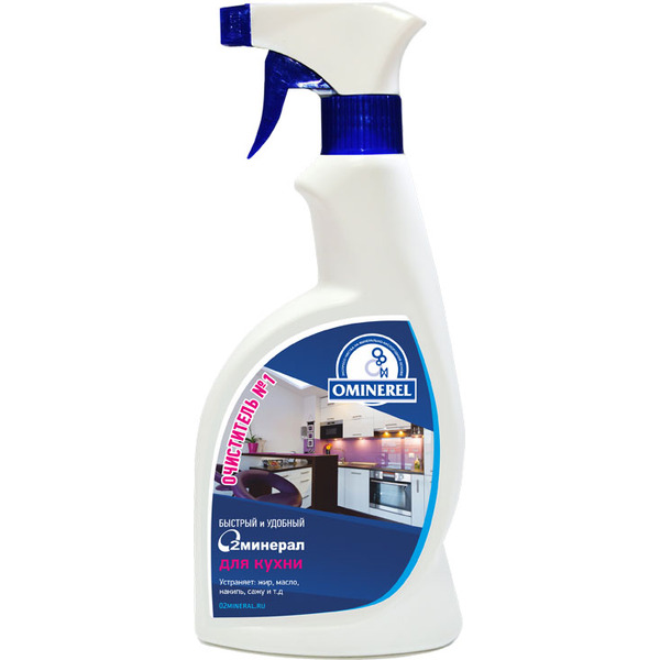 Очиститель О2Минерал для кухни (проф) 500мл