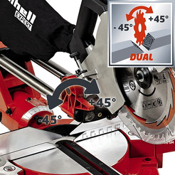 Дисковая пила Einhell TE-SM 2534 Dual (4300870)