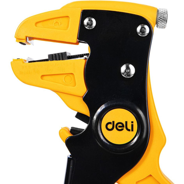 Инструмент для снятия изоляции DELI EDL2003 165мм, 0.5-6мм