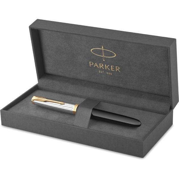 Ручка-роллер Parker 51 Premium Black St.Steel GT F (2169030)