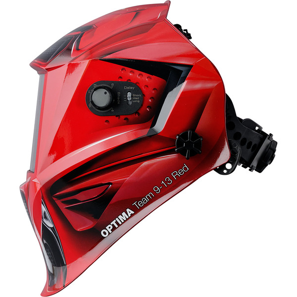 Сварочная маска Fubag Optima Team 9-13 Red (38075)