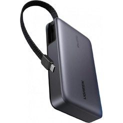 Внешний аккумулятор Ugreen PB550 20000mAh (серый)