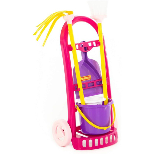 Набор хозяйственный игрушечный Полесье Чистюля-мини 44747