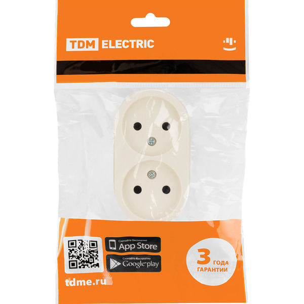 Розетка TDM Electric Ретро SQ1806-0530 (слоновая кость)