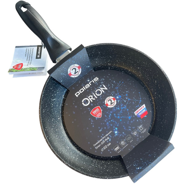 Сковорода POLARIS Orion-22F (22 см, графитовый)