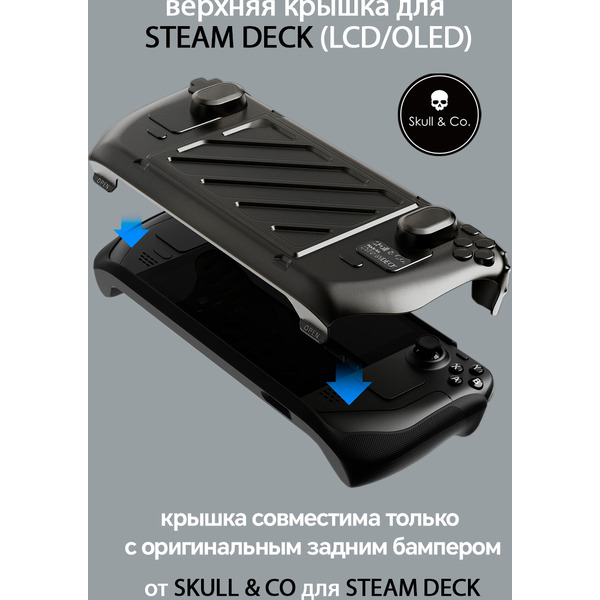 Бампер + верхняя крышка Skull & Co CC-006 Steam Deck