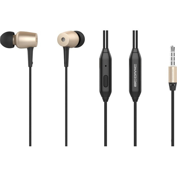 Наушники с микрофоном ATOMIC CHILL (шампань)