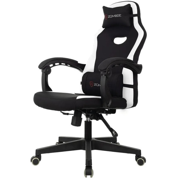Кресло игровое Zombie Cruiser (черный/белый)