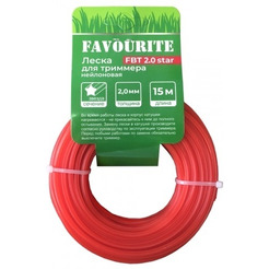 Леска для триммера Favourite FBT 2.0star (15 м)
