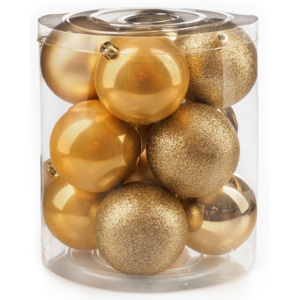 Набор новогодних шаров Ausini VT25-04005-1