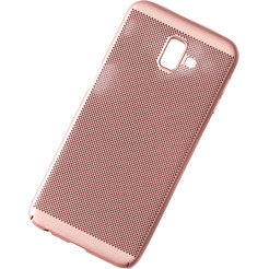 Чехол-накладка Bingo Breathable для SAMSUNG Galaxy J6+ (розовое золото)