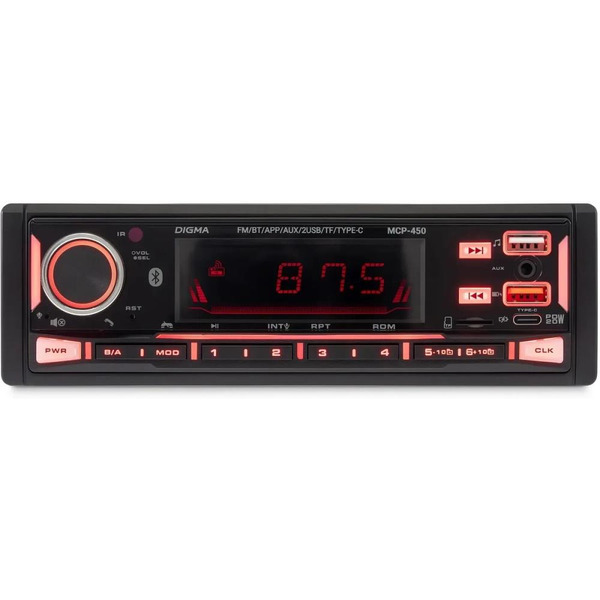 Автомагнитола Digma MCP-450