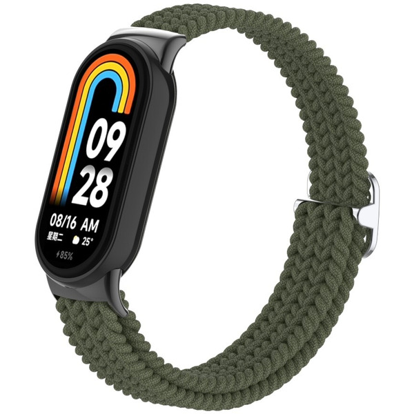 Ремешок Bingo Braided для Xiaomi Mi Band 8 (зеленый)