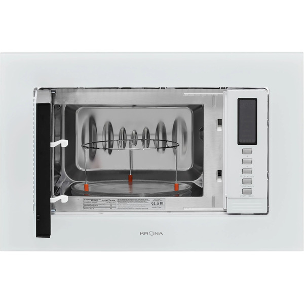 Встраиваемая микроволновая печь KRONA RAUM 60 WH DOTS / KRMW03