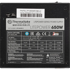 Блок питания Thermaltake Litepower LT-650P