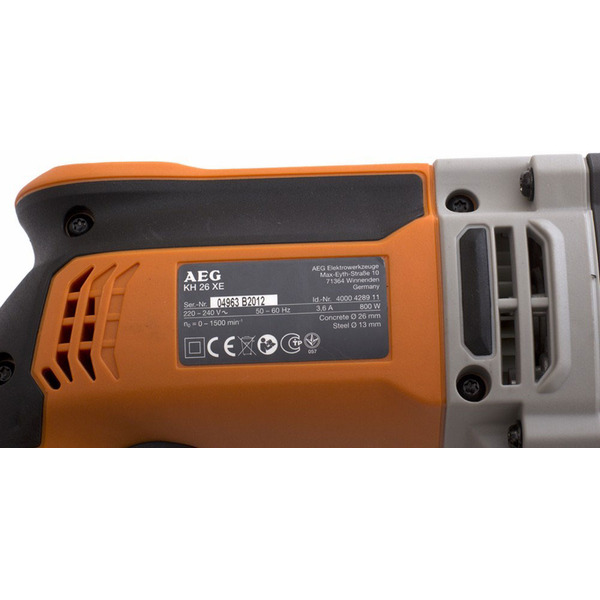 Перфоратор AEG Powertools KH 26 XE 4935428910