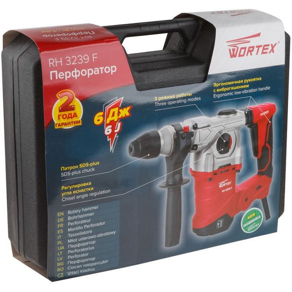 Перфоратор Wortex RH 3239 F (RH3239F1129)