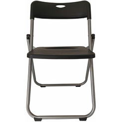 Стул складной BRABIX Golf Lite CF-017 (серебристый каркас, пластик чёрный) 532895